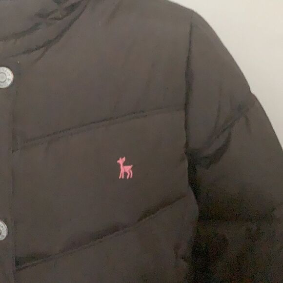 Old Navy Brown Hooded Coat – Size XXL (Girls) - Picture 5 of 11